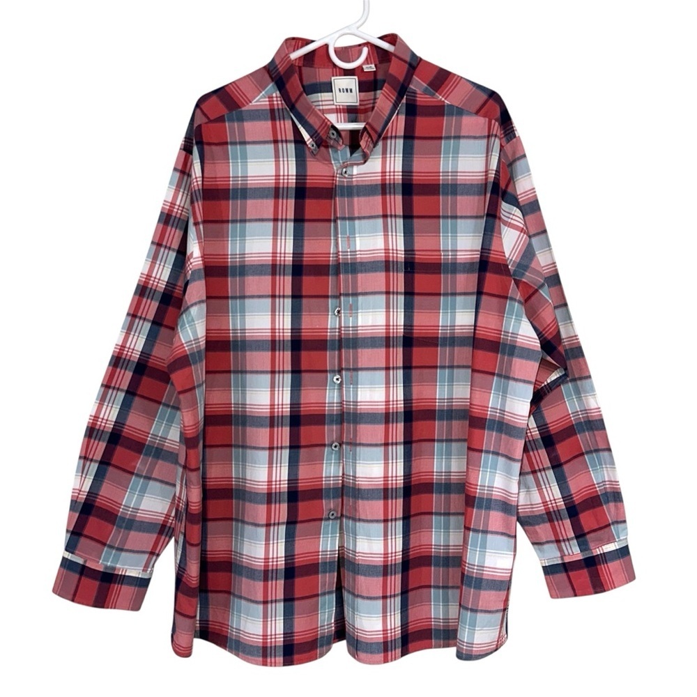 ROWM Plaid Button Down Shirt